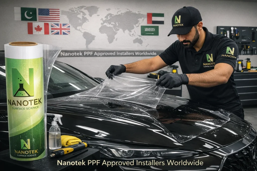 Nanotek PPF Approved Installers Worldwide